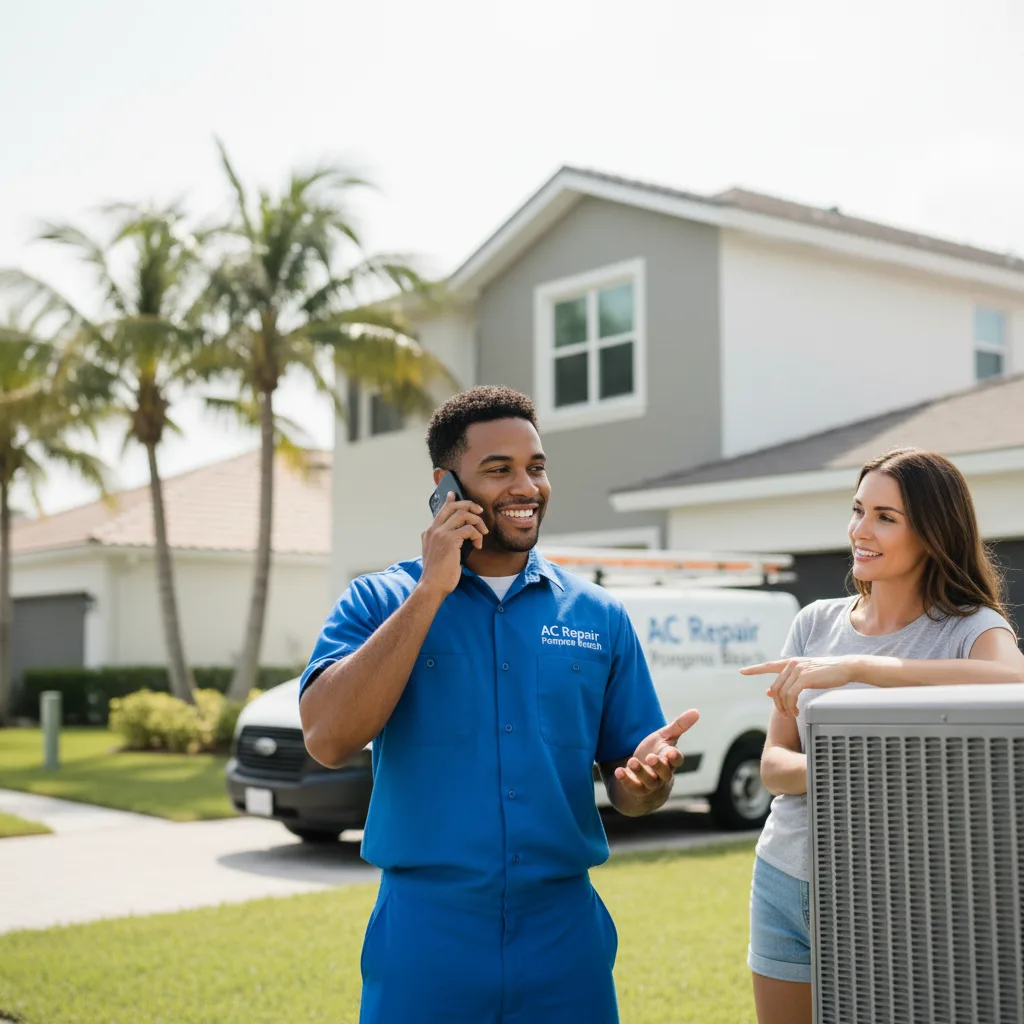 AC Repair Pompano Beach customer support in Northwood